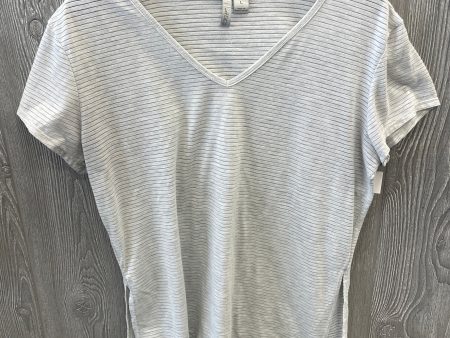 Athletic Top Short Sleeve By Bcg In Grey, Size: L Sale