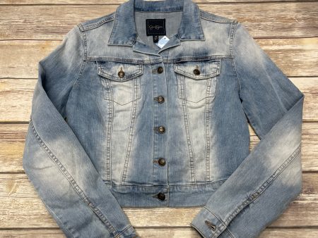 Jacket Denim By Jessica Simpson In Blue Denim, Size: M Online now