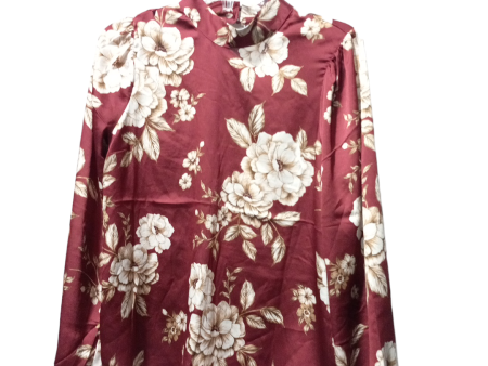 Blouse Long Sleeve By Express  Size: M Supply