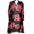 Kimono By Clothes Mentor In Black, Size: 1x Discount