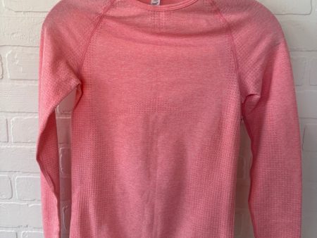 Athletic Top Long Sleeve Crewneck By Clothes Mentor In Pink, Size: S Online