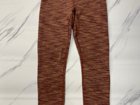 Athletic Leggings By Athleta In Maroon, Size: S For Sale