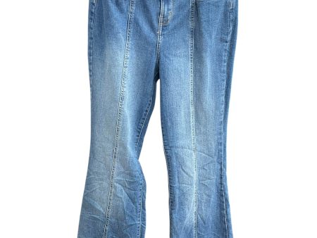 Jeans Boot Cut By True Craft In Blue Denim, Size: 12 Discount