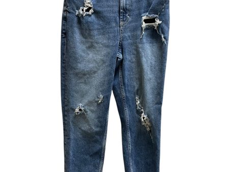 Jeans Boot Cut By Free People In Blue Denim, Size: 6 For Discount