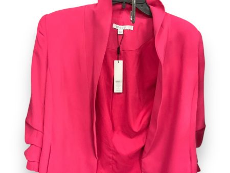 Blazer By Chicos In Pink, Size: 0 Fashion