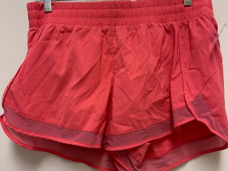 Athletic Shorts By Athleta In Coral, Size: M Fashion