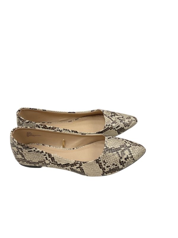 Shoes Flats By Madden Girl In Snakeskin Print, Size: 8.5 on Sale