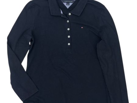 Top Ls By Tommy Hilfiger In Navy, Size:M For Sale