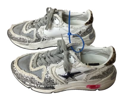 Shoes Designer By Golden Goose In White, Size: 38 Hot on Sale