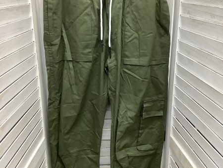 Pants Cargo & Utility By Shein In Green, Size: M Discount