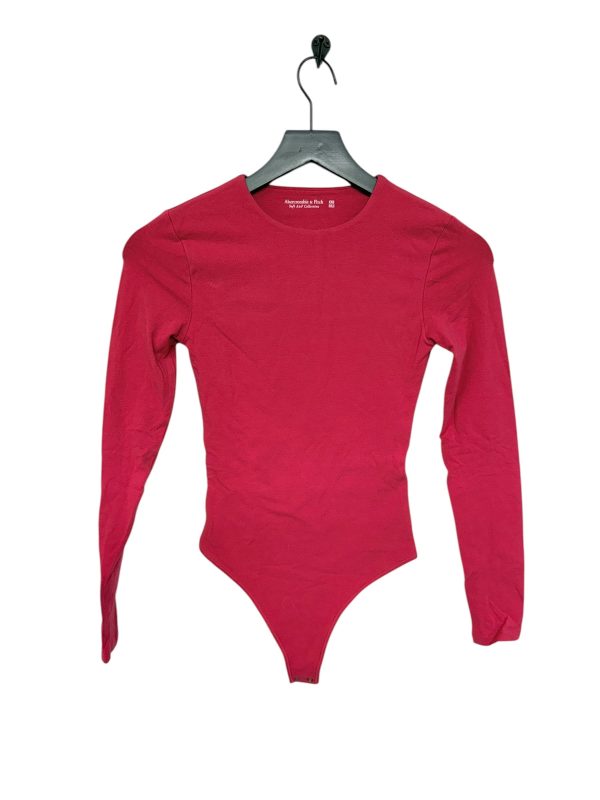 Bodysuit By Abercrombie And Fitch In Pink, Size: Xxs Sale