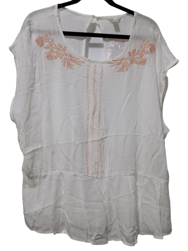 Blouse Sleeveless By Cato  Size: 1x Sale