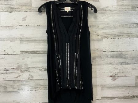 Top Sleeveless By Deletta In Black, Size: Xs Online