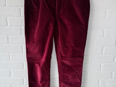 Pants Corduroy By Seven 7 In Red, Size: 10 Online now