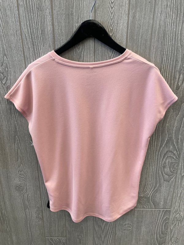 Athletic Top Short Sleeve By H&m In Pink, Size: L Online Hot Sale