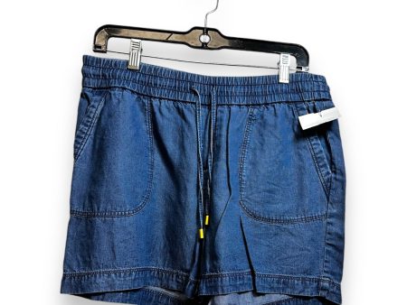 Shorts By Ellen Tracy In Blue Denim, Size: S For Cheap