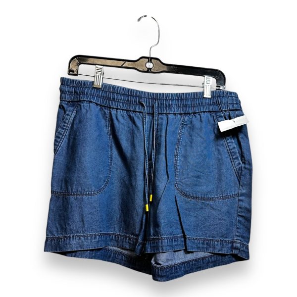 Shorts By Ellen Tracy In Blue Denim, Size: S For Cheap