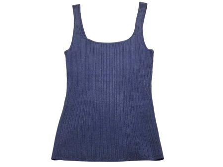 Top Sleeveless By Banana Republic In Blue, Size: Xs on Sale