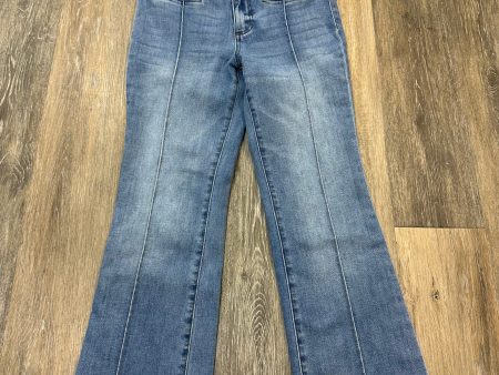 Jeans Boot Cut By Kut In Blue Denim, Size: 2 Discount