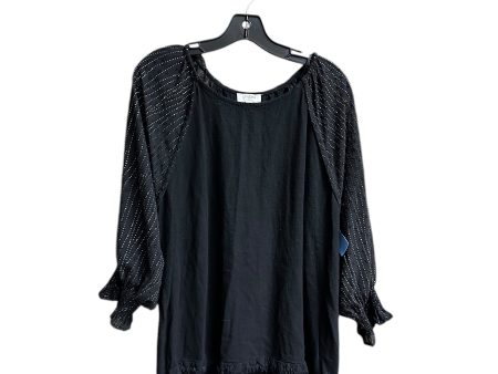 Top Long Sleeve By Umgee In Black, Size: M Online