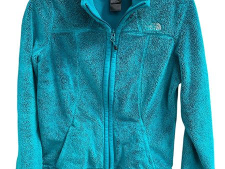 Jacket Faux Fur & Sherpa By The North Face In Teal, Size: S on Sale