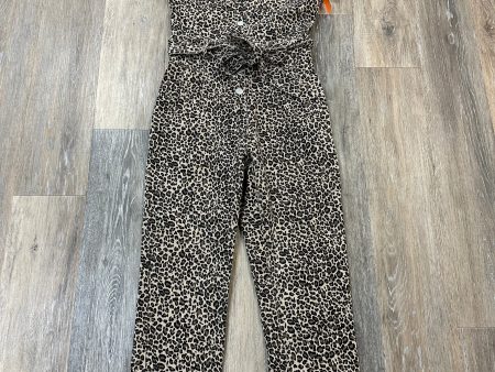 Jumpsuit By Kittenish In Animal Print, Size: Xs Discount