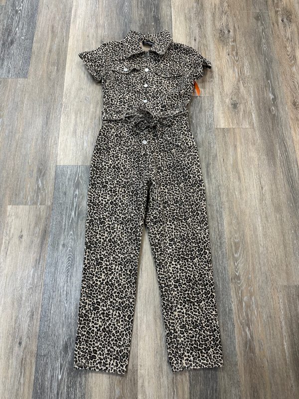 Jumpsuit By Kittenish In Animal Print, Size: Xs Discount