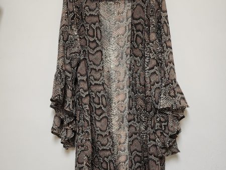 Kimono By Live 4 Truth In Snakeskin Print, Size: 3x Fashion