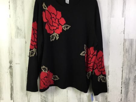 Sweater By Alfred Dunner In Black, Size: 2x Online Sale