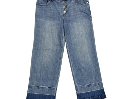 Jeans Cropped By Chicos In Blue, Size: 4 Discount