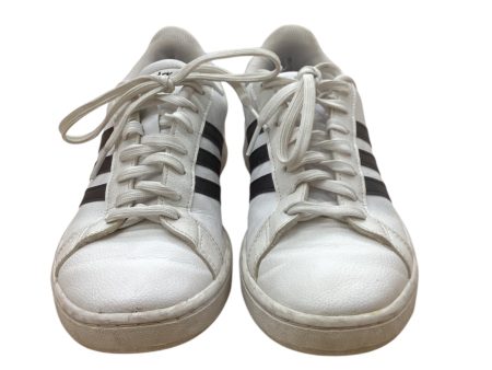 Shoes Athletic By Adidas In Black & White, Size: 8 Cheap