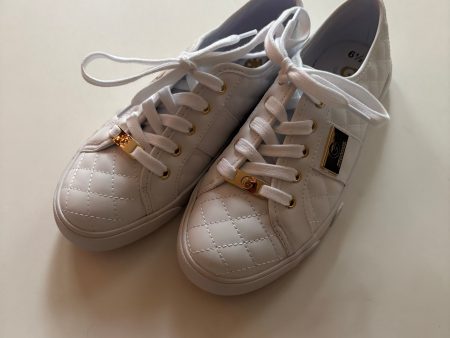 Shoes Athletic By Guess In White, Size: 6.5 Online