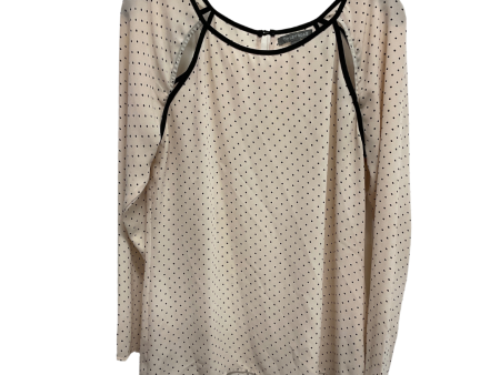 Top Long Sleeve By Tinley Road In Peach, Size: M Online Hot Sale