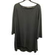 Top 3 4 Sleeve Basic By Susan Graver In Black, Size: Xl Fashion