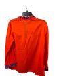 Top Long Sleeve Designer By Tory Burch In Orange, Size: 12 Online now