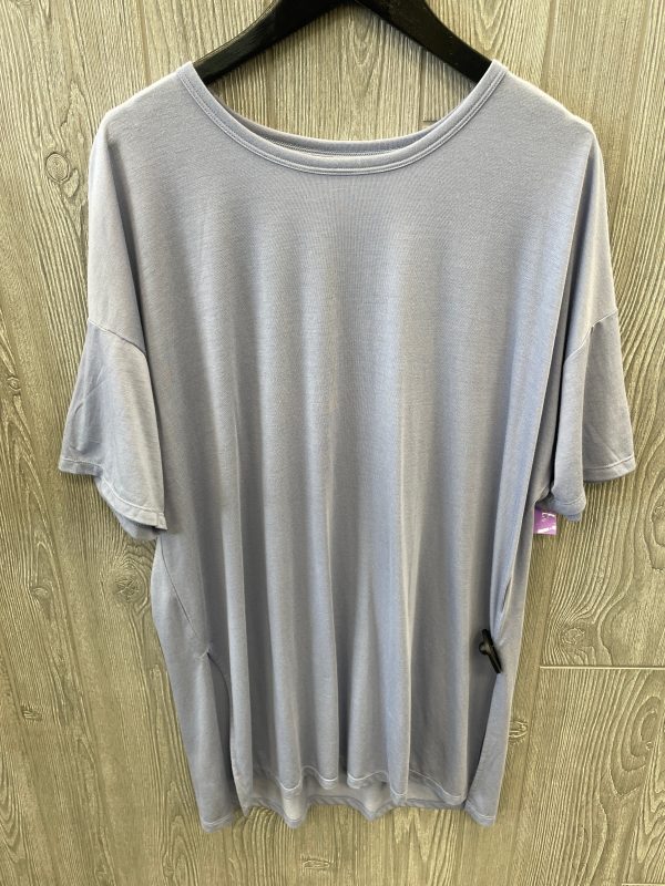 Athletic Top Short Sleeve By Old Navy In Purple, Size: L Online now