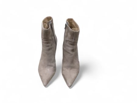 Boots Ankle Heels By Banana Republic In Tan, Size: 6 For Sale