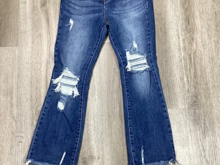 Jeans Straight By Risen In Blue Denim, Size: 6 Online