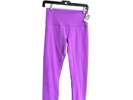 Athletic Leggings By Lululemon In Purple, Size: M Fashion