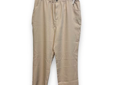 Pants Cropped By Eesome In Tan, Size: 2x Online