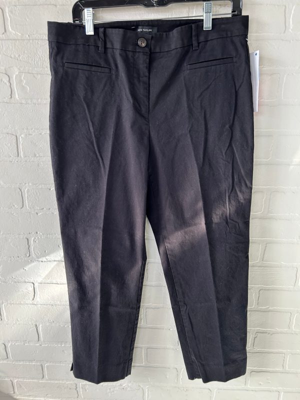 Pants Chinos & Khakis By Ann Taylor In Black, Size: 10 on Sale