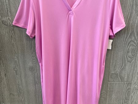 Athletic Dress By Cuddl Duds In Pink, Size: L Online Sale