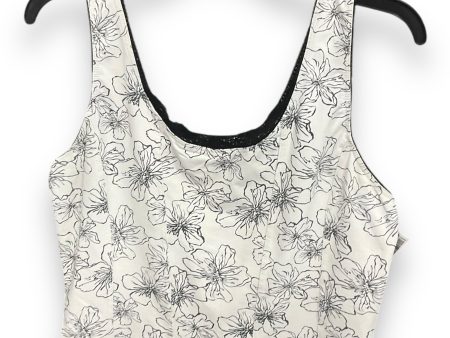 Tank Top By White House Black Market In Black & White, Size: Xl Online Hot Sale