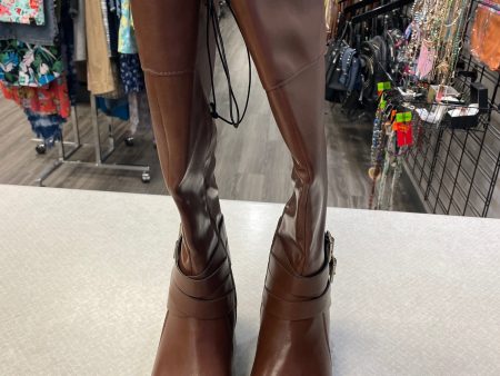 Boots Mid-calf Heels By Arizona In Brown, Size: 6.5 on Sale