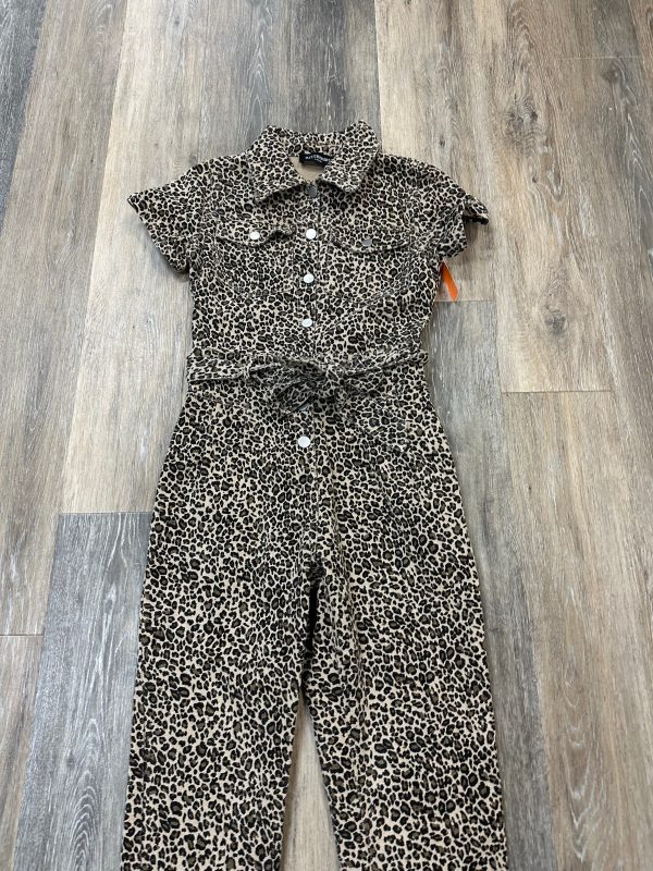 Jumpsuit By Kittenish In Animal Print, Size: Xs Discount