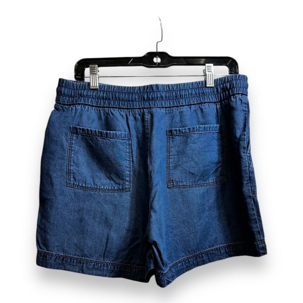 Shorts By Ellen Tracy In Blue Denim, Size: S For Cheap