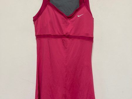 Athletic Dress By Nike In Pink, Size: S Online Sale