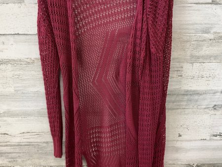 Cardigan By Clothes Mentor In Red, Size: M Hot on Sale