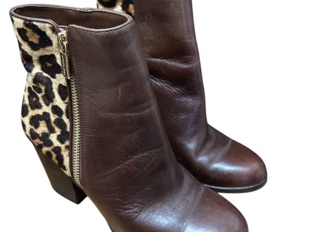 Boots Ankle Heels By Michael By Michael Kors In Animal Print, Size: 6 Online now